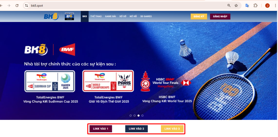 Link vào BK8 chính thức
